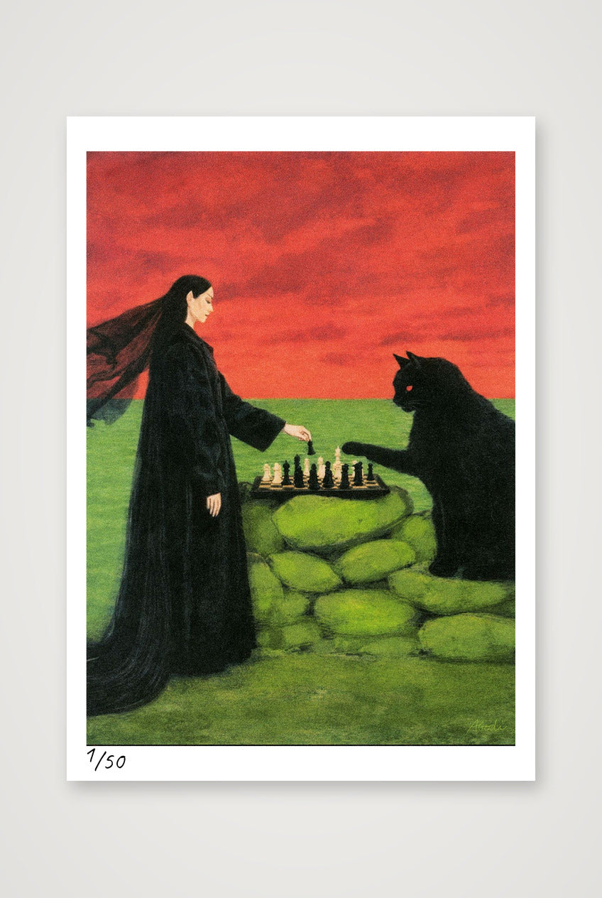 The Seventh Claw — A1 (59×84cm, 23×33") Print only