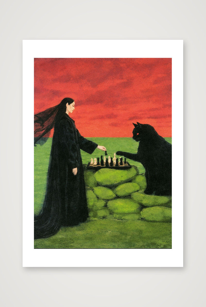 The Seventh Claw — A3 (30×42cm, 12×17") Print only