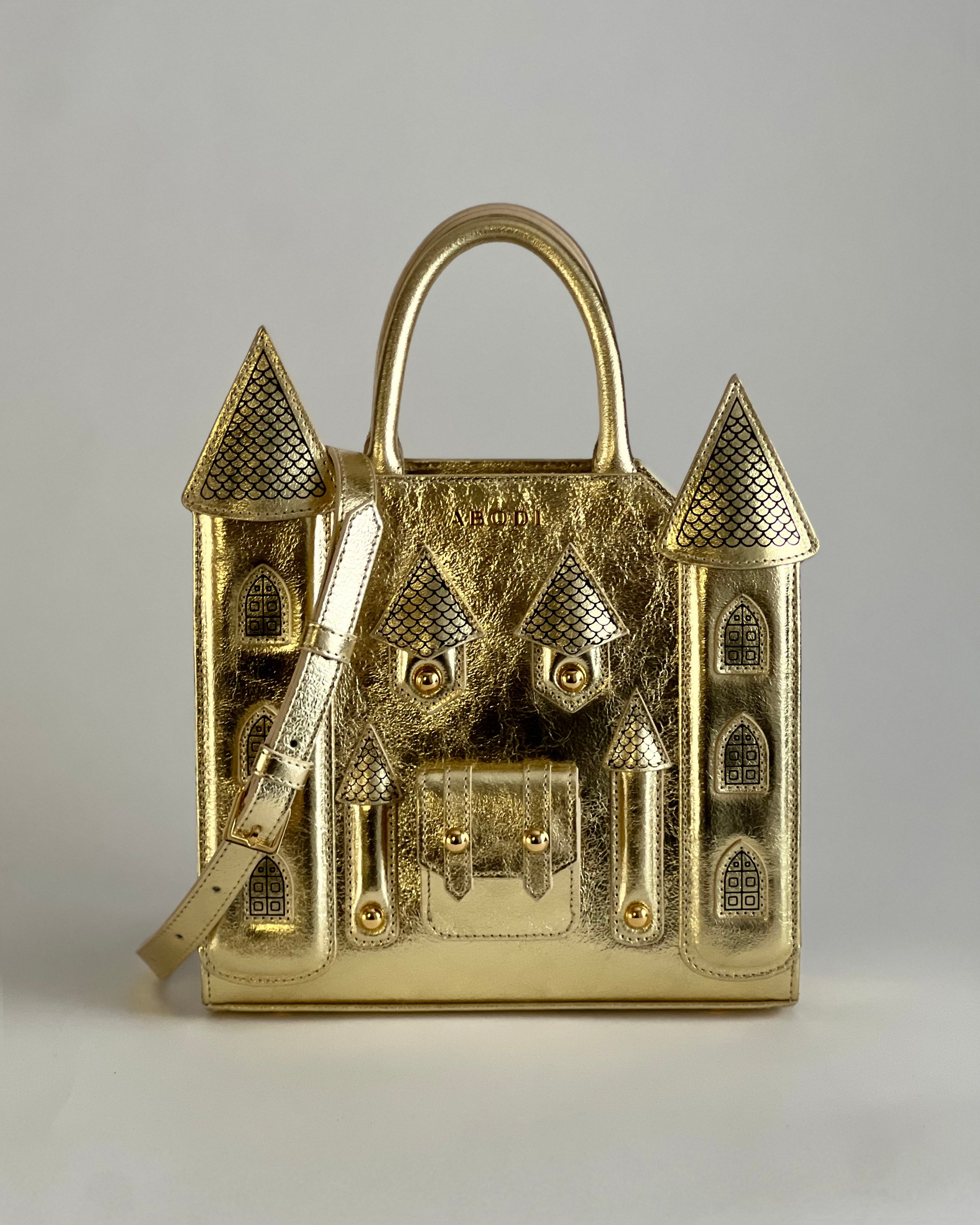 MINI Vampire Castle Bag GOLD