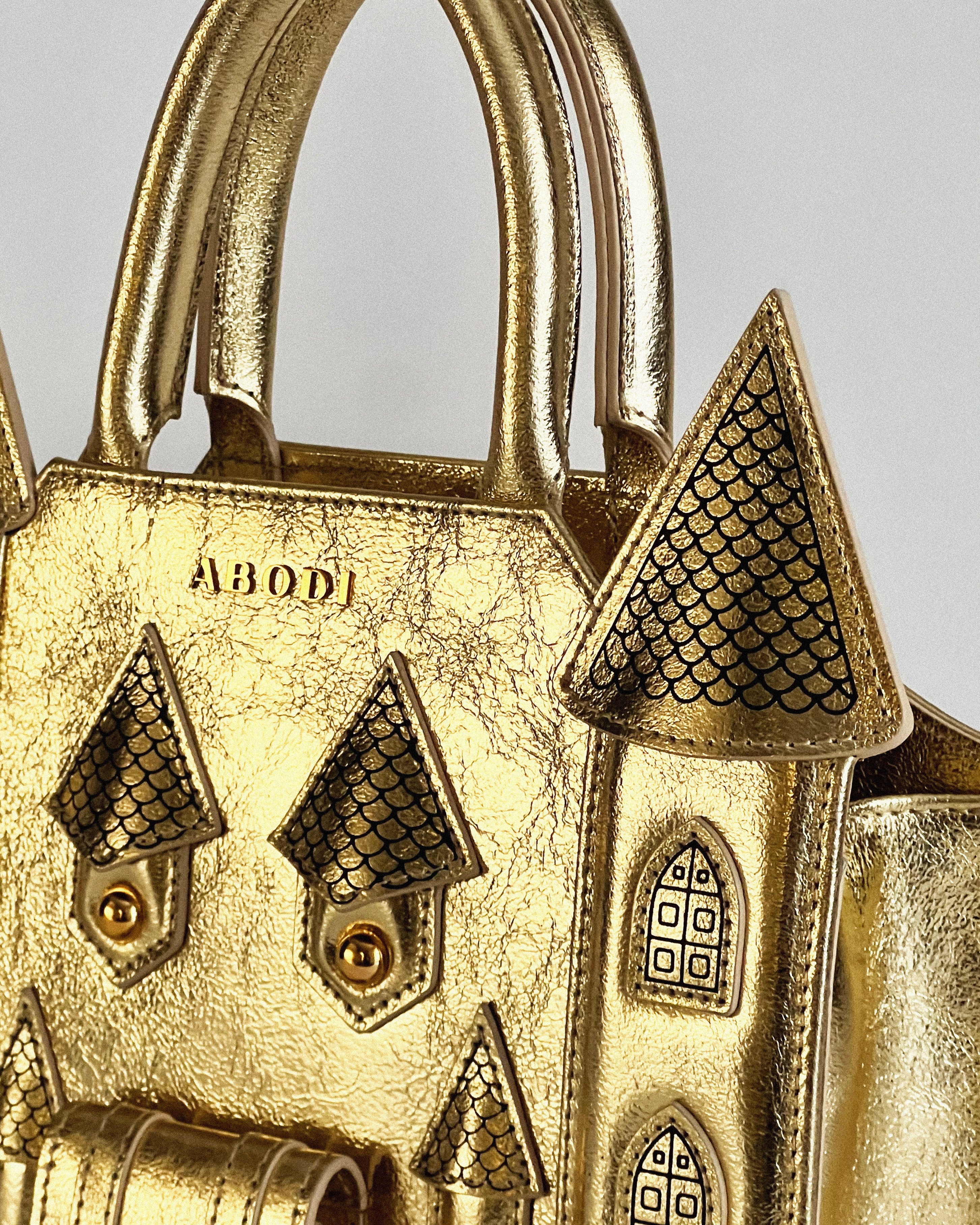 MINI Vampire Castle Bag GOLD